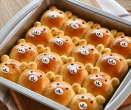 #“佳”节好滋味# 小熊挤挤面包的做法