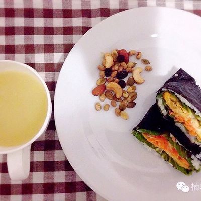 虾饼海苔包饭