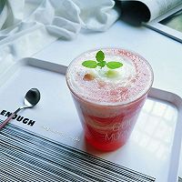 西瓜蜜桃酸奶饮的做法图解11