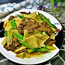 葱香牛肉干豆腐