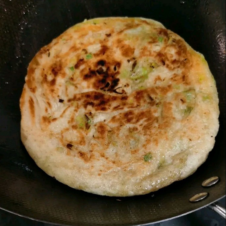 葱花饼，油酥葱花饼的做法