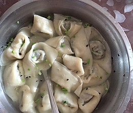 青菜馄饨的做法