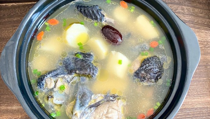 山药乌鸡汤