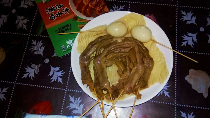 夜市美食一卤味串串