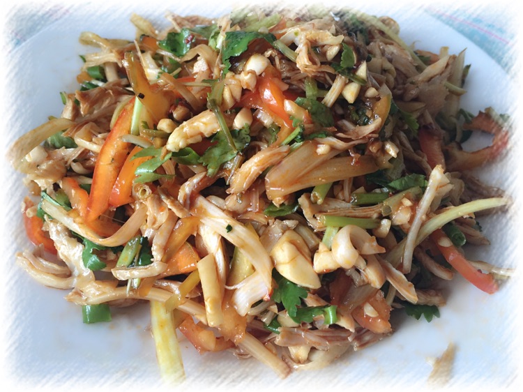 麻辣鸡丝