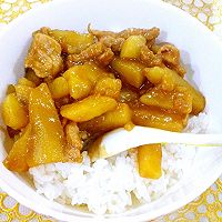 土豆蒸焖肉松（简单到没朋友！）的做法图解1