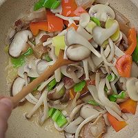臻鲜·清炒什锦菌菇的做法图解3