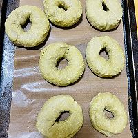 抹茶贝果的做法图解9