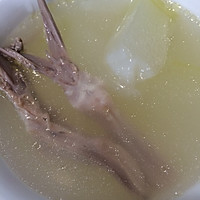 冬瓜鸭舌汤的做法图解4