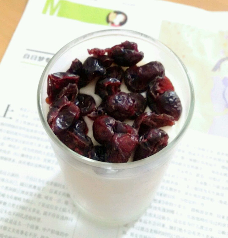 蔓越莓椰奶冻的做法