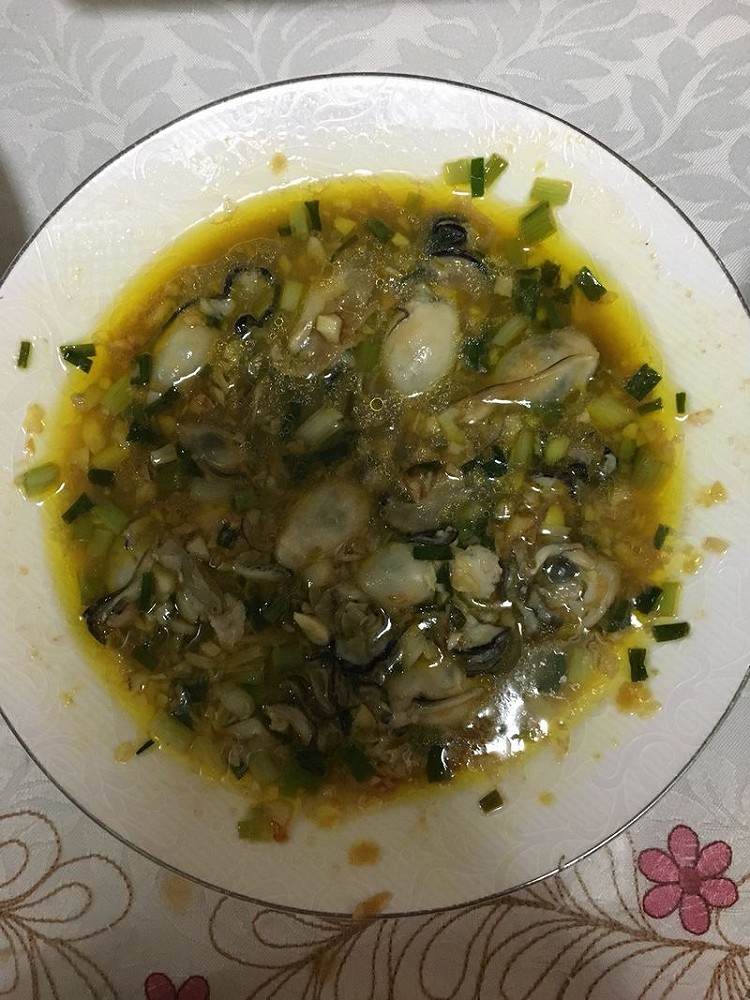 清蒸生蚝的做法