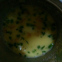 虾皮肉松肉末葱花鸡蛋饼的做法图解5