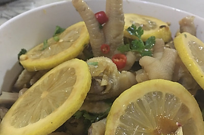 柠檬鸡爪