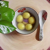 双色汤圆（红薯紫薯）的做法图解15