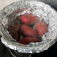 黑乐砂锅烤红薯的做法图解5