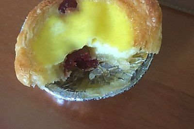 简易版蔓越梅蛋挞