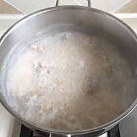 小排墨鱼沙虫粥的做法图解4