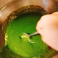 艾草豆沙青团的做法图解4