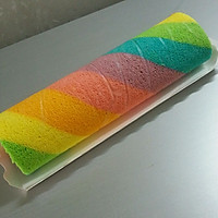彩虹蛋糕卷的做法图解10