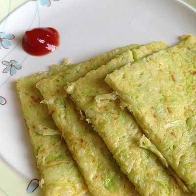 西葫芦鸡蛋饼