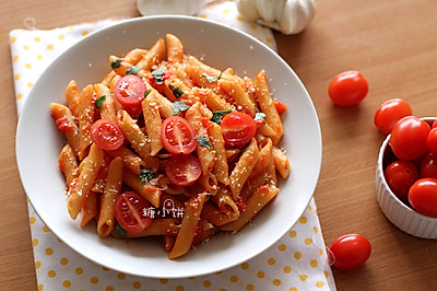 【意式辣番茄酱斜管面】Penne all'Arrabbiat