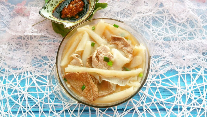 瘦肉粿汁汤