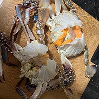 香辣梭子蟹炒年糕的做法图解1