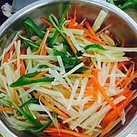 土豆丝的做法图解2
