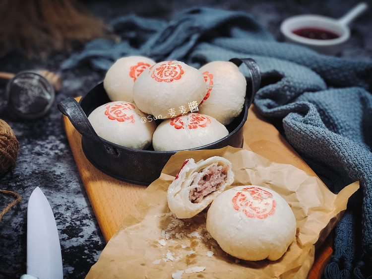 玫瑰花饼的做法