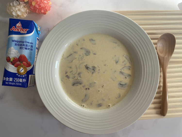 奶油蘑菇汤的做法