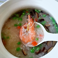 干贝鲜虾海鲜粥的做法图解7