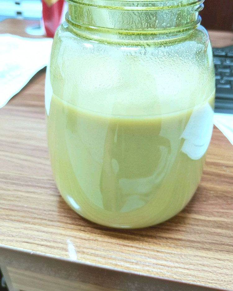 自制麦香三豆玉米汁的做法