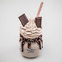 巧克力雪顶思慕雪的做法图解12