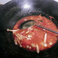茄汁白玉菇的做法图解5