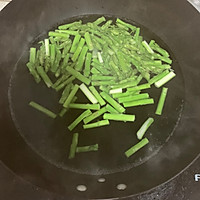 小白也能做的快手菜-芦笋胡萝卜炒培根的做法图解1