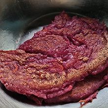 紫薯豆腐饼（低碳水减脂餐）
