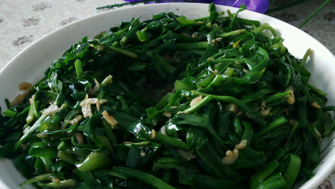 怎样炒出又嫩又绿又香的韭菜。