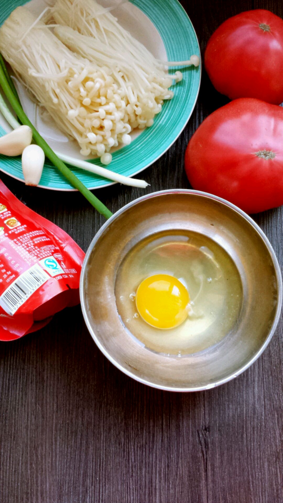 番茄金针菇蛋汤怎么做_番茄金针菇蛋汤的做法_香颜_豆果美食