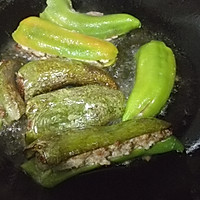 超下饭的尖椒盒/虎皮青椒酿肉的做法图解7