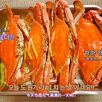 #鲜到鲜得，月满中秋，沉鱼落宴#清蒸梭子蟹的做法图解8