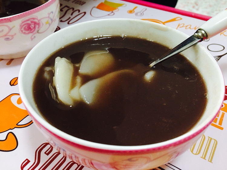 红豆沙年糕汤的做法