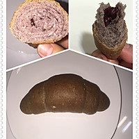 一次性发酵黑米杂粮小面包的做法图解12