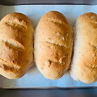 家庭版欧式核桃杂粮面包的做法图解8