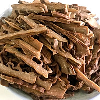 炒烟笋的做法图解3