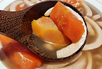 冬季养生好汤 | 木瓜椰子花生滋补汤 #一学就会快手菜#的做法