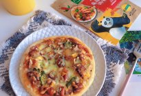 重磅好味道-麻辣鸡腿披萨#给年味整点鲜的#的做法