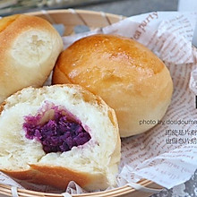 #太阳风烘焙#长帝CR32KEA--紫薯小餐包