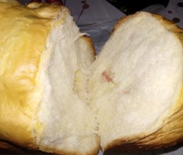 面包机版中种火腿吐司的做法
