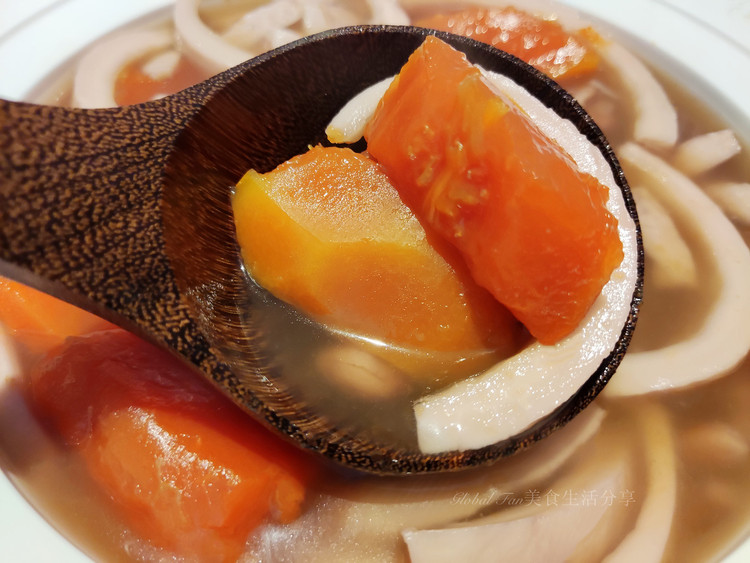 冬季养生好汤 | 木瓜椰子花生滋补汤的做法