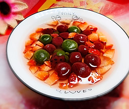 #元宵节美食大赏#可爱的水果汤圆的做法